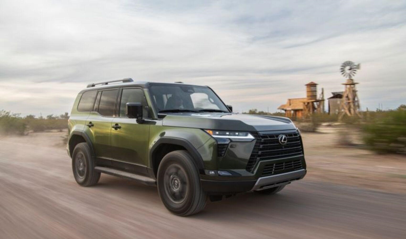 Lexus GX550 mới tiêu chuẩn hóa camera hành trình, thêm làm mát ghế sau và lốp off-road chuyên dụng