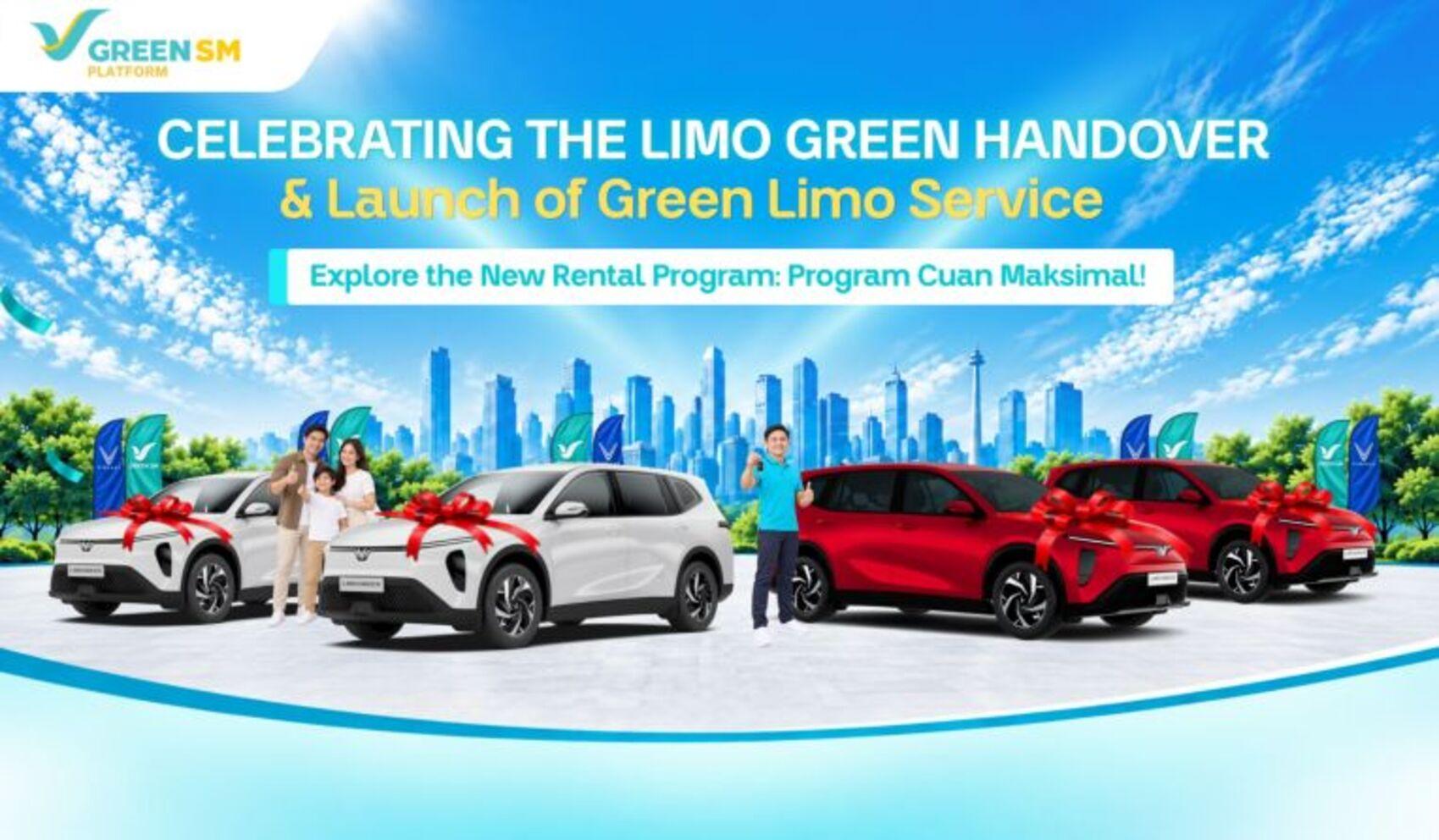 Green SM Indonesia ra mắt dịch vụ taxi điện 6 chỗ cao cấp và chương trình thuê xe mới hấp dẫn