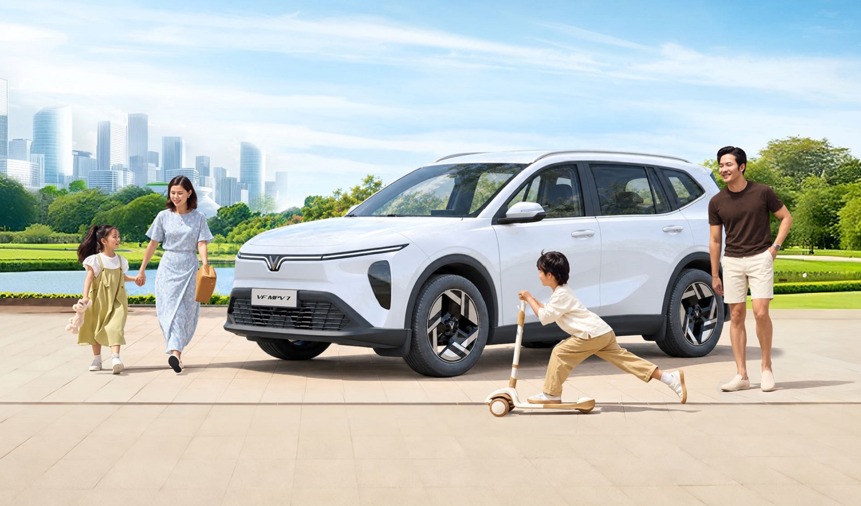 Đi xa 450 km, sạc nhanh khoảng 30 phút, VF MPV 7 hợp những chuyến cuối tuần của cả nhà
