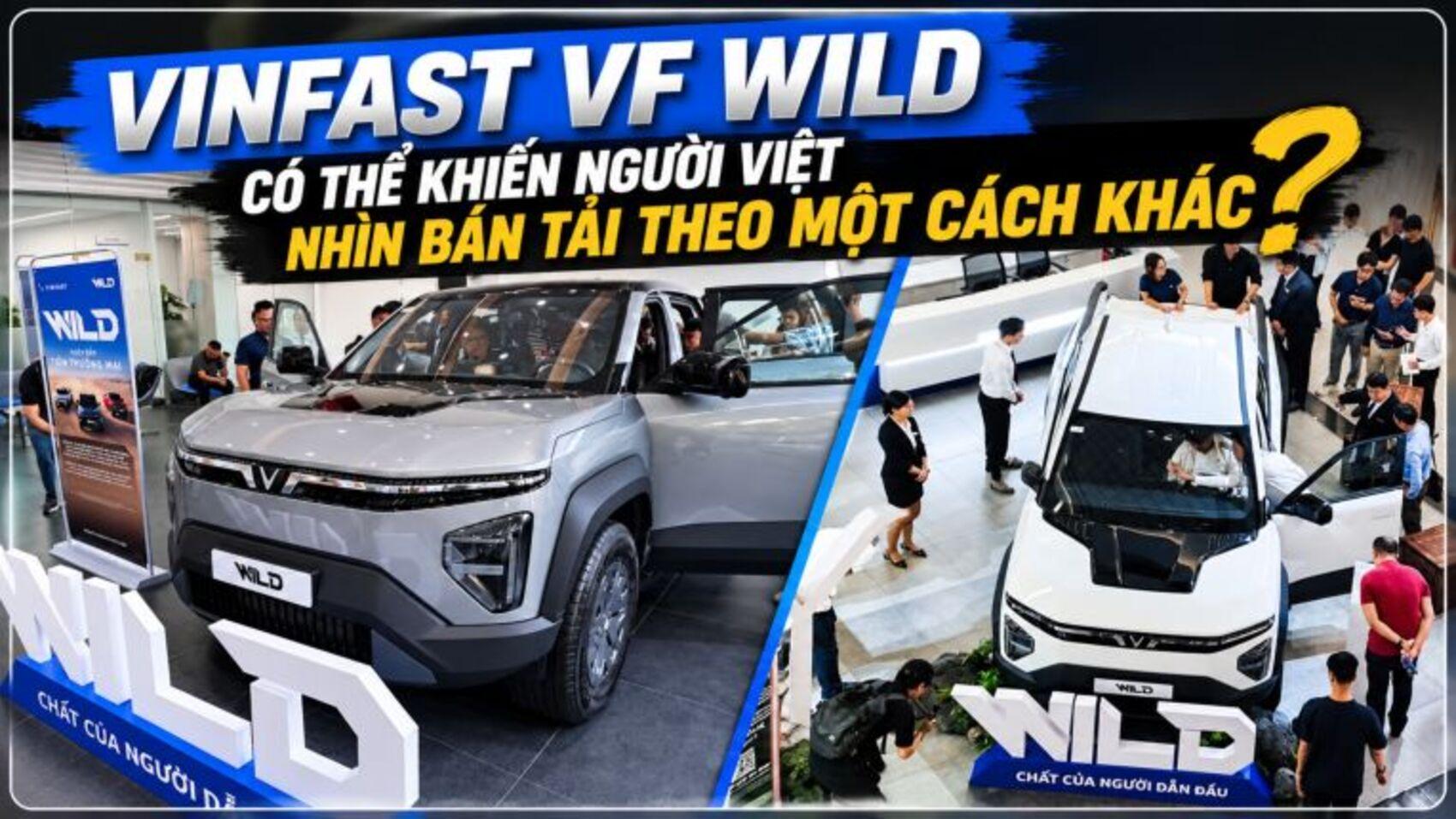 VinFast VF Wild có thể khiến người Việt nhìn bán tải theo một cách khác