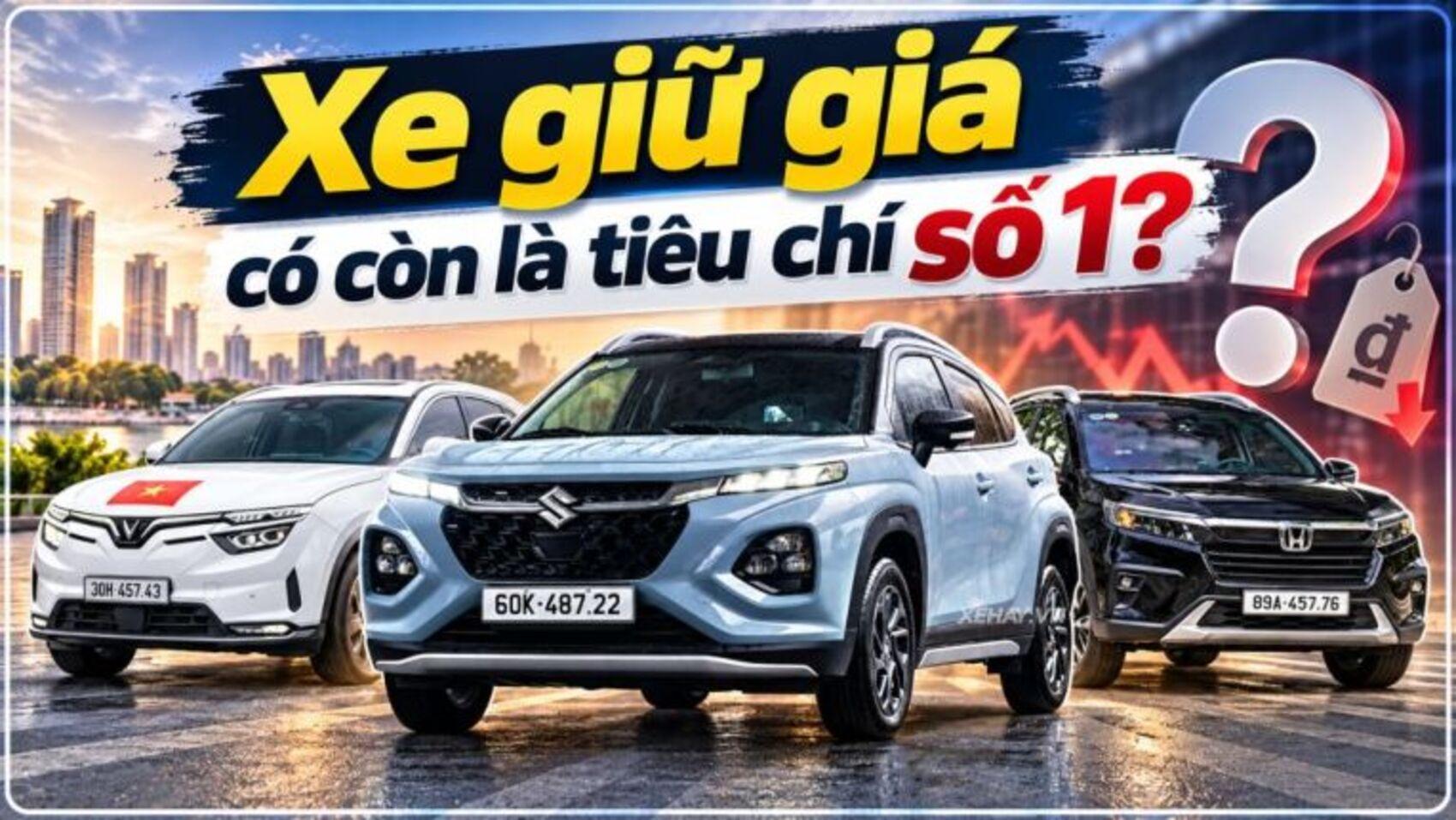 Xe giữ giá có còn là tiêu chí số 1?