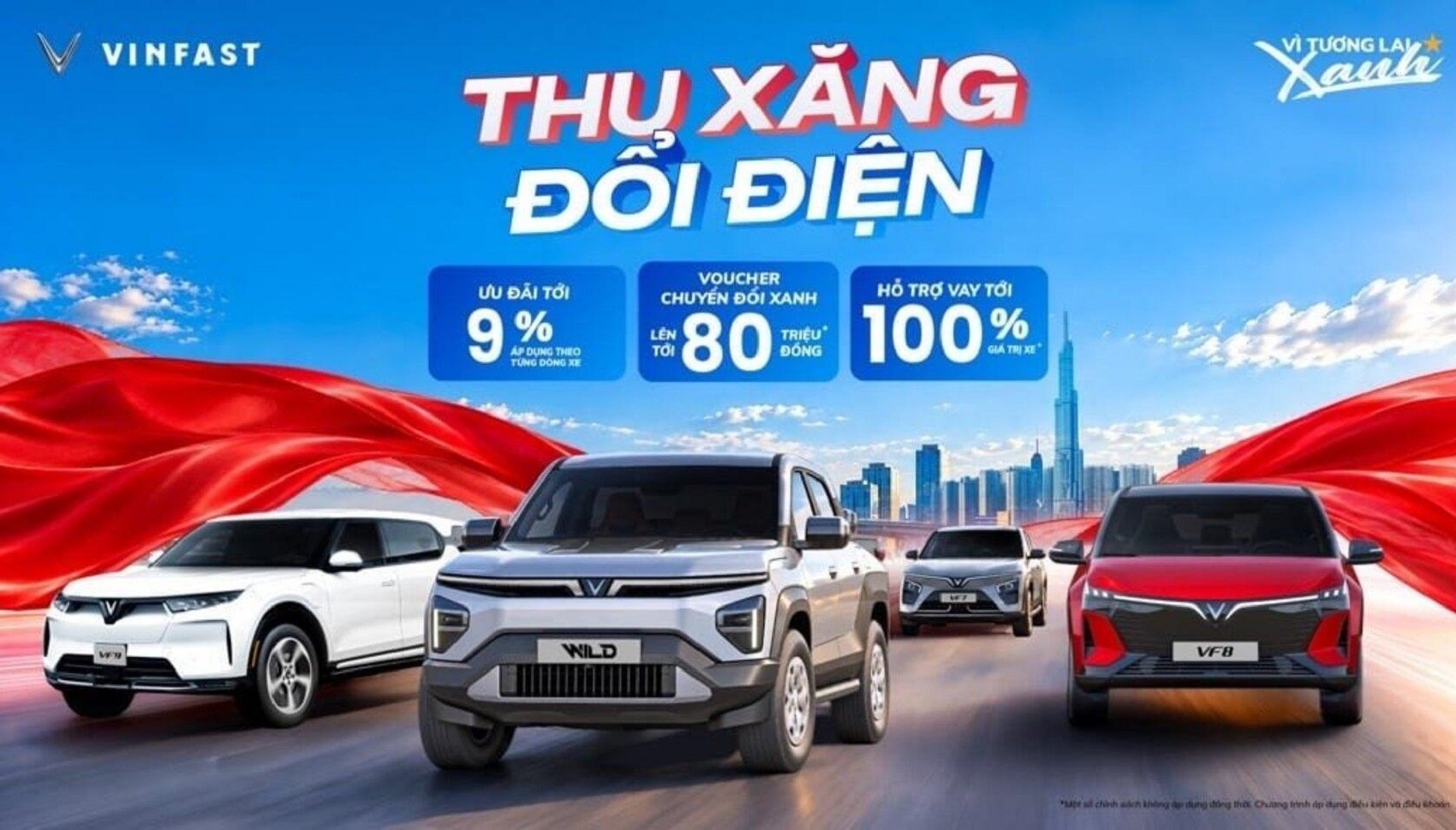 Chuỗi 880 sự kiện “Thu xăng đổi điện” của VinFast phủ sóng 88 trung tâm thương mại Vincom
