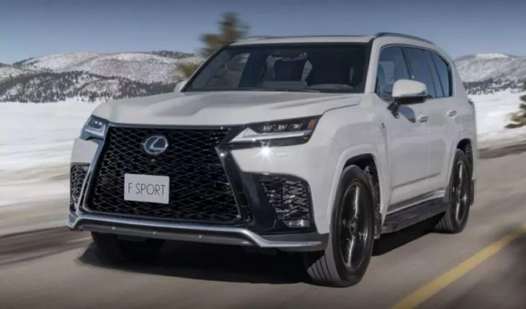Lexus LX có bản nâng cấp mới: Thêm bản F Sport cùng khung gầm tối ưu