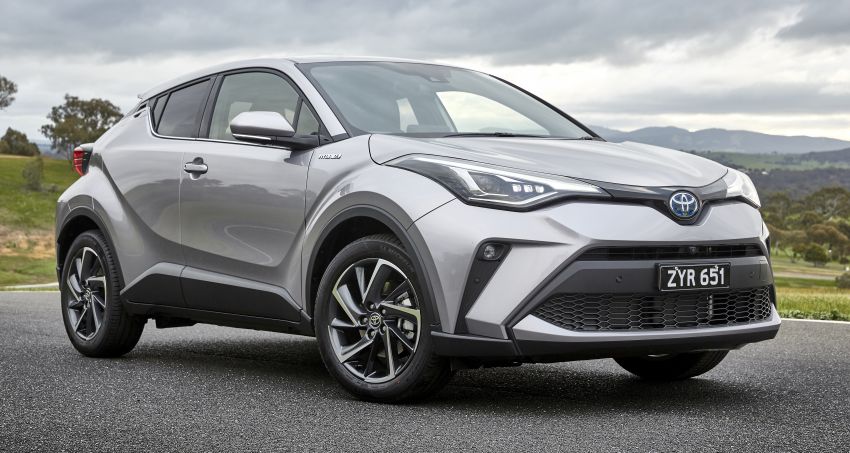 Toyota C-HR nâng cấp với hệ truyền động hybrid mới