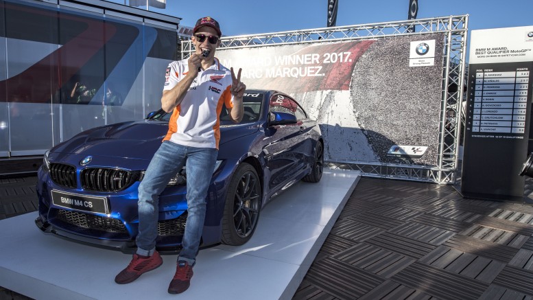 Lần thứ 5 liên tiếp, Marc Marquez xuất sắc đăng quang BMW M Adward 2017