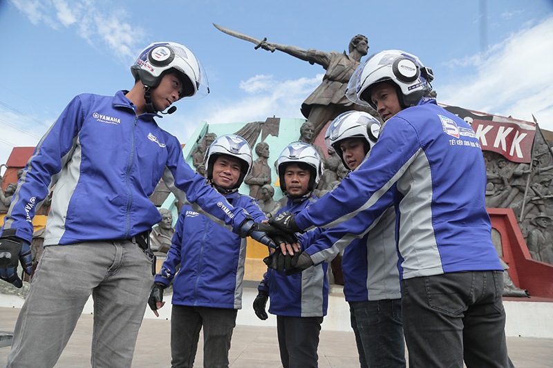 Kết thúc hành trình xuyên Đông Nam Á tại Philipines, thử sức mạnh của động cơ Yamaha Blue Core