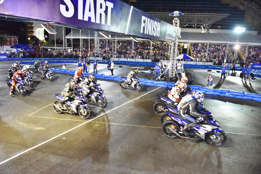 Chùm ảnh khoảnh khắc đáng nhớ của giải đua Yamaha Exciter 150 giữa Sài Gòn
