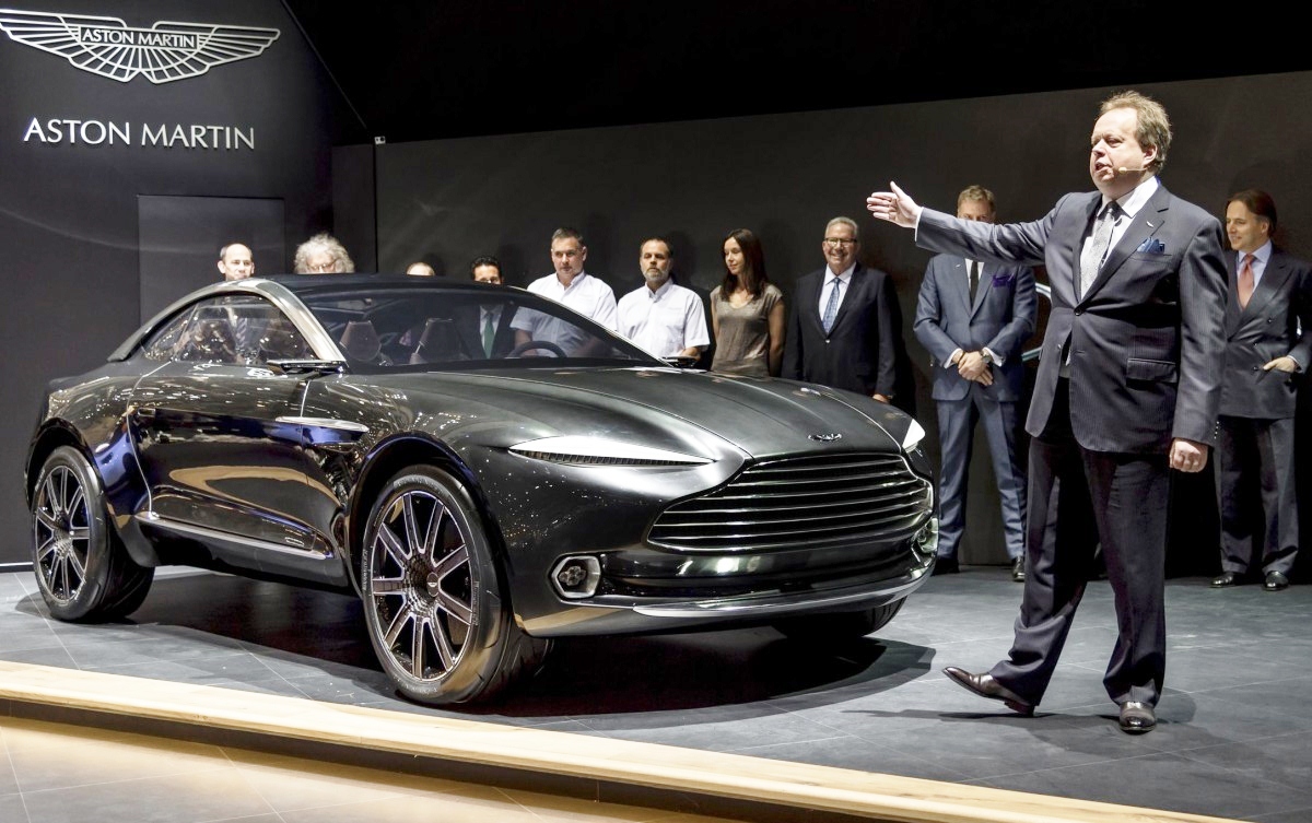 Aston Martin chốt lịch ra mắt xe SUV đầu tiên DBX quý IV/2019