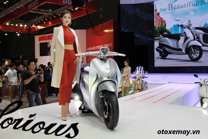 Yamaha GLORIOUS Concept đẹp nhất triển lãm xe máy Việt