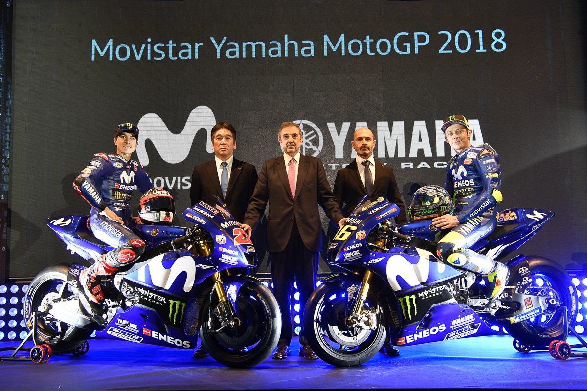 Movistar Yamaha M1 2018 sẵn sàng xuất chiến, Viñales ở lại đến 2020