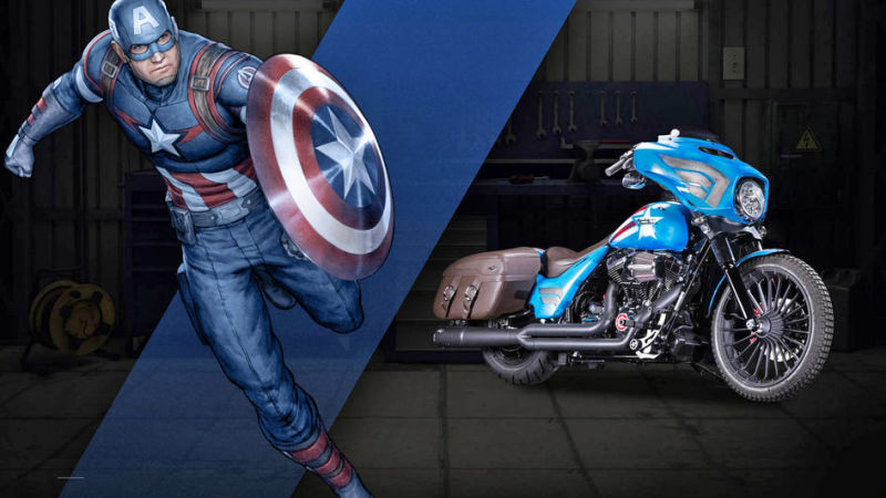 Harley-Davidson tung dàn xe phong cách siêu nhân Marvel