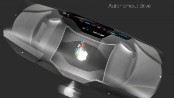 Thêm một hình dung khác về xe Apple trong tương lai