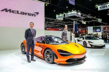 Siêu xe McLaren 720S ra mắt tại Thái Lan