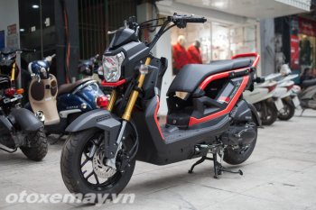 Honda Zoomer-X 2018 đến Hà Nội: ngầu hơn, giá không đổi