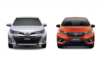 Toyota Yaris – Honda Jazz: cuộc chiến mới trong phân khúc hatchback hạng B
