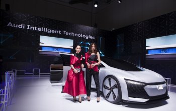 Hình ảnh các đại sứ Audi tại triển lãm ABE Singapore 2018
